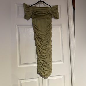 Missguided ruched dress